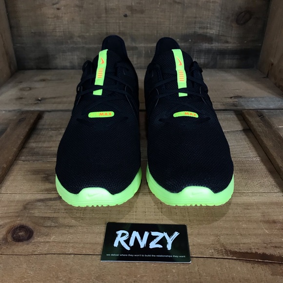 NEW Nike Air Max Sequent Three Black Volt - Picture 2 of 7